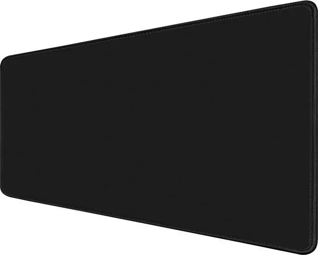 Main image of Large Gaming Mouse Pad, XXL Extended Computer Keyboard Mouse Mat with Stitched Edges, 31.5" x 15.7" Non-Slip Waterproof Rubber Base Office Big Long Mousepad for Work, Game, Office, Home, Black