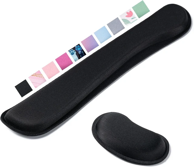 Alt view image 5 of 7 - Keyboard Wrist Rest,Ergonomic Wrist Support for Keyboard,Black