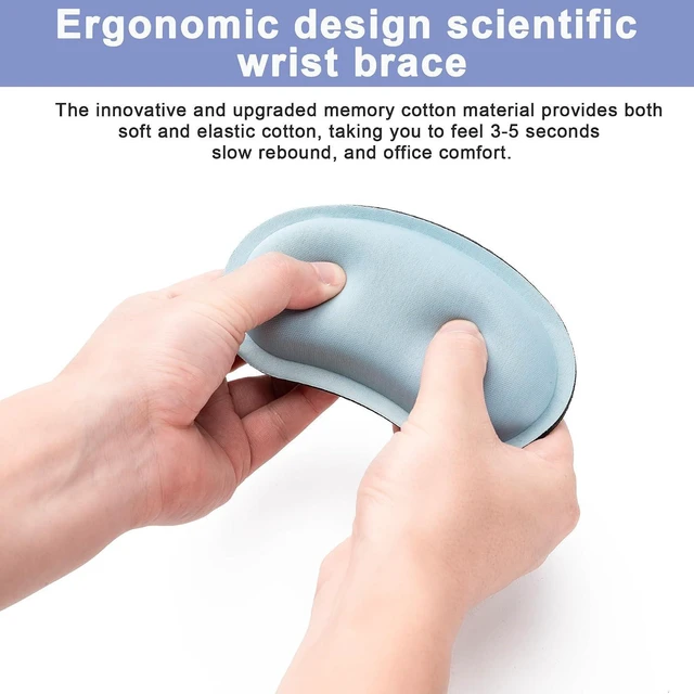 Alt view image 3 of 7 - Keyboard Wrist Rest,Ergonomic Wrist Support for Keyboard,Black
