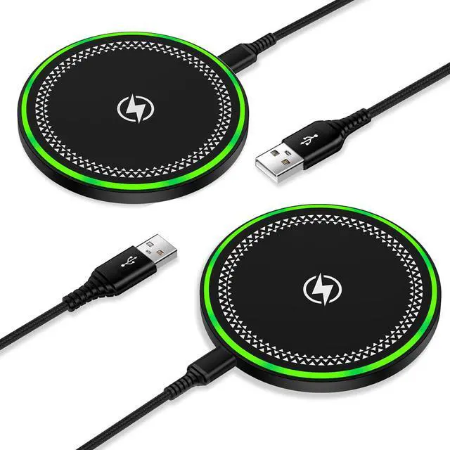 Main image of for Samsung S26 Ultra Wireless Charger Fast Charging Pad for Samsung Galaxy S26 S25 FE S24 S23 S22 S21 S20 Ultra, 15W Android Phone Wireless Charger for Google Pixel 10a 10 9 Pro XL 8a 7 Pro, 2-Pack