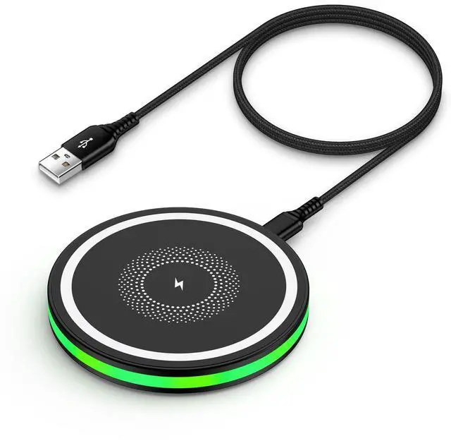 Main image of Samsung Galaxy S26 Ultra Wireless Charger Fast Charging Pad for Galaxy S26 Ultra S26 S25 S24 S23 Wireless Phone Charger Android Charging Station Cargador Inalámbrico para for iPhone 17e 17 Pro Max 16