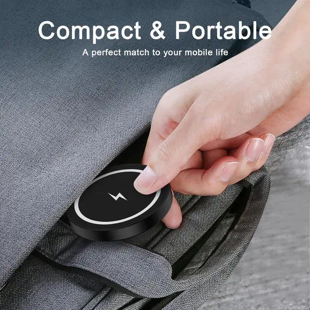 Alt view image 5 of 7 - Magnetic Wireless Charger for Google 10 Pro XL Fast Charging Pad for Pixel10 Pro Fold 10A 9A 9 Pro XL Fold 8A 7A,15W Wireless Magnet Charging Stand Charger Mat Compatible Samsung S26 Ultra S25 FE Plus
