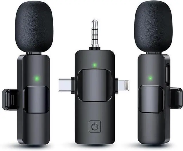 Main image of Wireless Microphone 3 in 1 Set of Wireless Microphones,