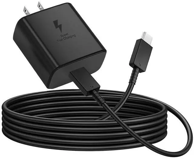 Main image of USB-C Fast Phone Charger for Samsung Galaxy A17 A16 A15 A14, A36 A35 A32, A56 A55 A54 A53, S25 S24 S23, 6.6FT USB-C Cable, 45W Power Adapter USB C Android Phone Charger