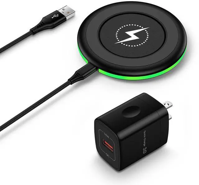 Main image of Wireless Charger for Samsung Fast Charging Pad Wireless Phone Charger for Android Charging Station Mat Compatible Galaxy S26 Ultra S26 Plus S26 S25FE S25 Ultra S24 S23 S22,Google Pixel 10 10 Pro XL 9A