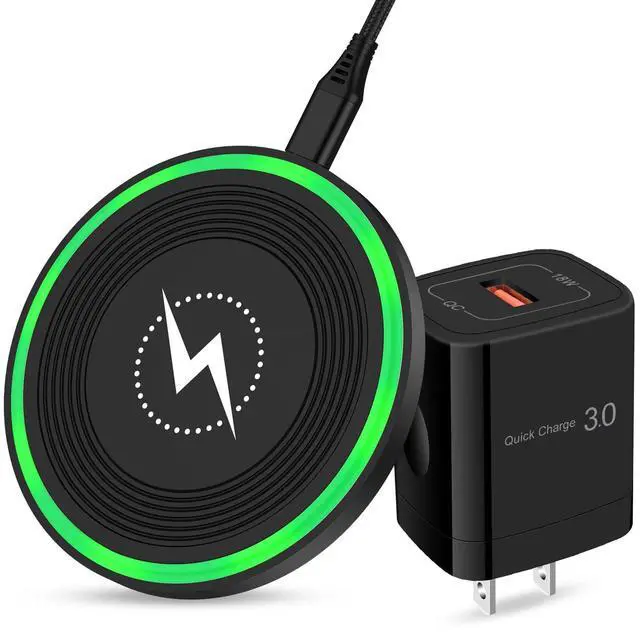 Main image of Fast Wireless Charger Pad for Samsung Galaxy S26 Ultra/S26/S25 Edge/S25 Ultra/Z Flip7,15W Android Wireless Phone Charging Mat with QC Adapter for Pixel 10a/10 Pro XL/Fold/9a/9 Pro/iPhone 17/16 Pro Max