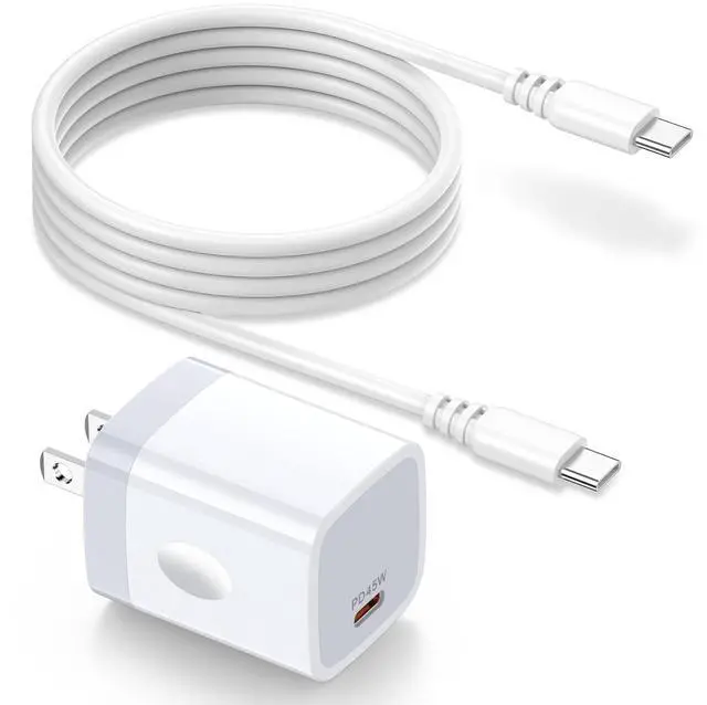 Main image of 45W Super Fast Charger Samsung Galaxy S26 Ultra USB-C Charging Block with Type C Android Charger Cable for Samsung Galaxy S26 Plus/S25 Ultra/S25/S24/S23/S22/S21/S20/A37/A17/A16/A15/iPhone 17e/17/16/15