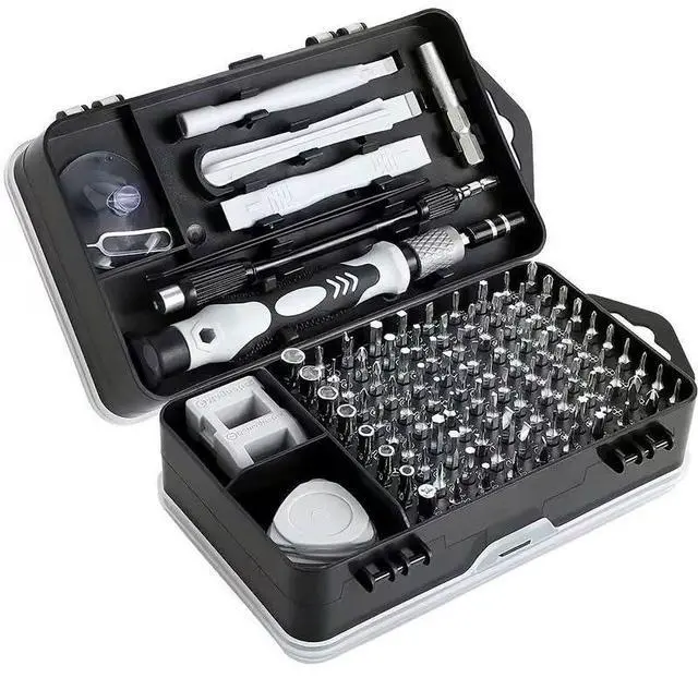 Main image of 115-in-1 Precision Screwdriver Set, Professional Magnetic Electronics Repair Tool Kit with 98 S2 Steel Bits, Mini Screwdriver Kit for Laptop, Computer, Gaming Consoles, Watch & Glasses Repair