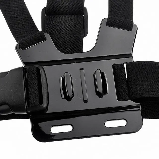 Alt view image 3 of 7 - Chest Harness Mount Compatible with Gopro Hero 13 12 11 10 9 8/AKASO EK7000 Brave 4/ODDV/Hiicam/DJI Osmo/Icefox/Camlance/WOLFANG Action Camera Accessories, Adjustable Chest Strap Mount with J Hook