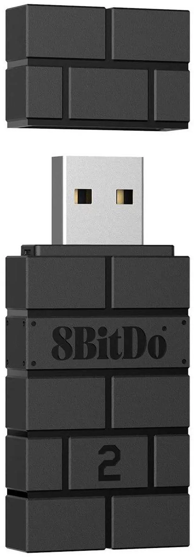 Main image of Wireless USB Adapter 2 for Switch/Switch 2, Windows PC, Mac & Raspberry Pi, Compatible with Xbox Series X & S Controller, Xbox One Bluetooth Controller, Switch Pro and PS5 Controller (Black)