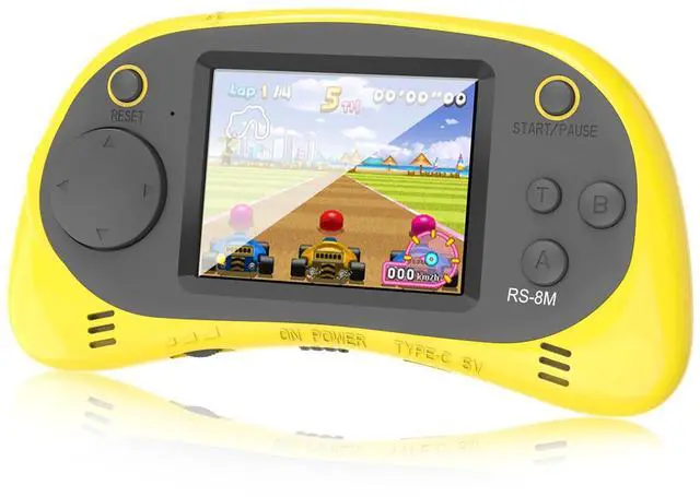 Main image of Kids Handheld Game Player - 220 Built-in Games, 2.5" IPS Display, Rechargeable & Long-Lasting - Ideal Travel Toys for Kids Ages 3-10 Boys & Girls