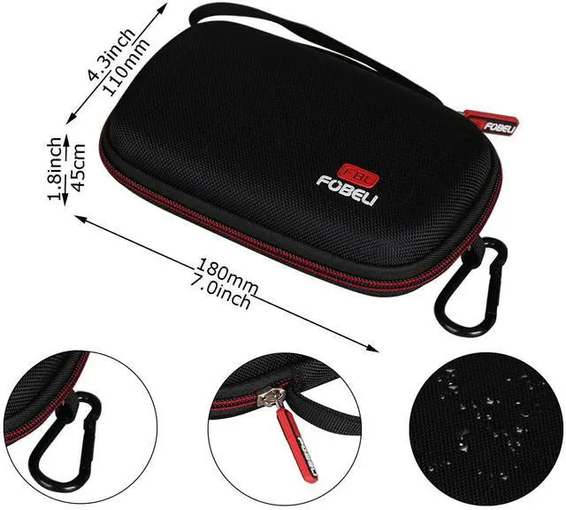 Alt view image 6 of 7 - EVA Hard Storage Carrying Case Compatible with Rii i4 Mini Bluetooth Keyboard with Touchpad (Case Only)