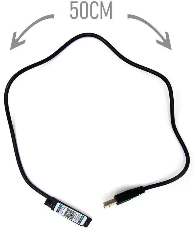 Alt view image 2 of 7 - LED Strip Lights 16.6 feet (5 Meter) RGB Color with APP and IR Remote 5050 SMD LED 30 Lights Per Meter for Bedroom,Home,TV Backlight with Remote Control (White, 5 Meter 150 led Lights)
