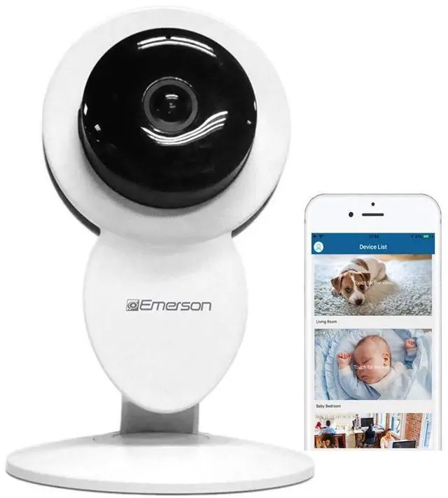 Main image of WiFi Indoor Home Security Surveillance Camera, Two Way Audio, Night Vision, Motion Detection, 1080P, ER108001