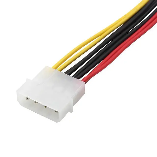Alt view image 7 of 7 - 20" Inch 6GB/s SATA 3.0 Data Cable, Power Splitter Cable, Mounting Screws Set, SSD HDD/Hard Drive Connection Kit