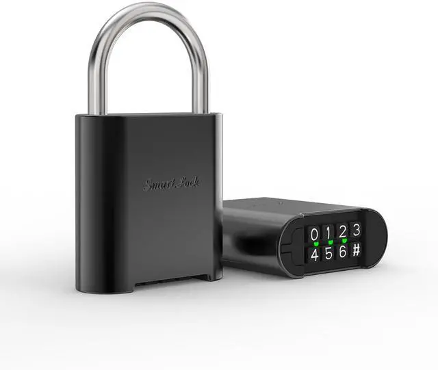 Main image of Keyless Keypad Digital Combination Padlock, IP66 Waterproof Outdoor Lock, Gym Lock & Locker Lock for Gym, School, Company, Pool, Gate, Fence, Warehouse