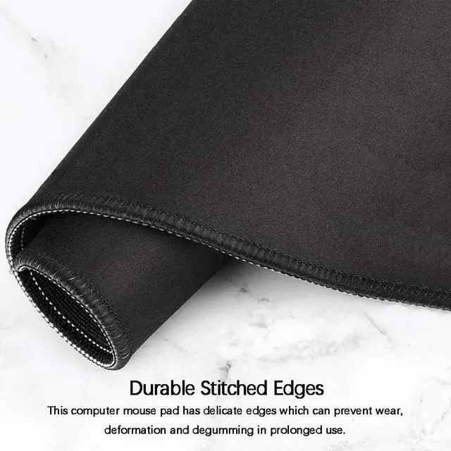 Alt view image 3 of 6 - Gaming Mouse Pad Large Desk Mat Extended Keyboard Mouse Pad Mousepad with Non-Slip Base and Stitched Edge Mouse Mat Desk Pad Mouse Pads for Desk Home Office Gaming Drogan
