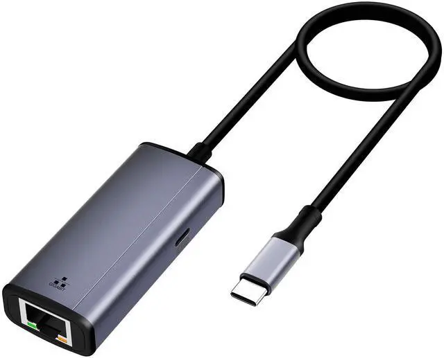 Main image of 2 in 1 USB-C to Ethernet Gigabit Adapter with 100W Charging Port, USB C to RJ45 Ethernet LAN Network Adapter Compatible with iPhone 15 Pro/Max, MacBook Pro/Air 2023, iMac