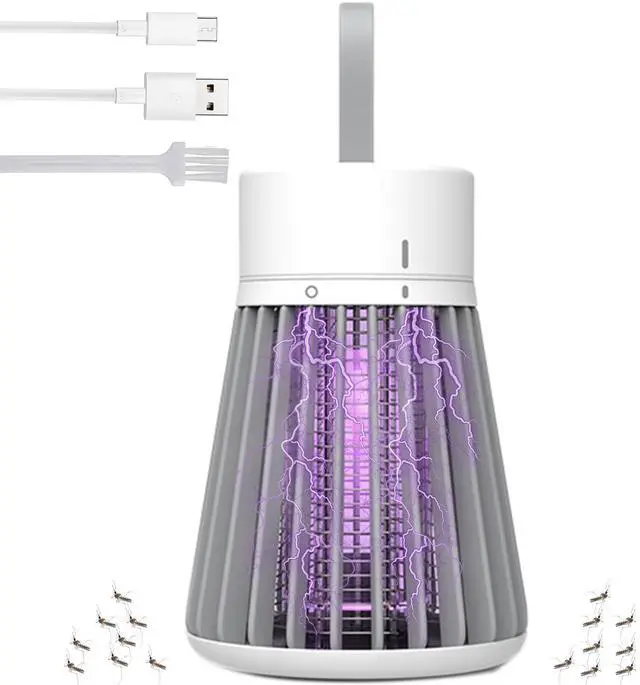 Main image of Bug Zapper Indoor Outdoor,Electric Fly Zapper Mosquito Repellent,Portable USB Recharge Fly Zapper Mosquito Killer,for Bedroom Camping Home Party