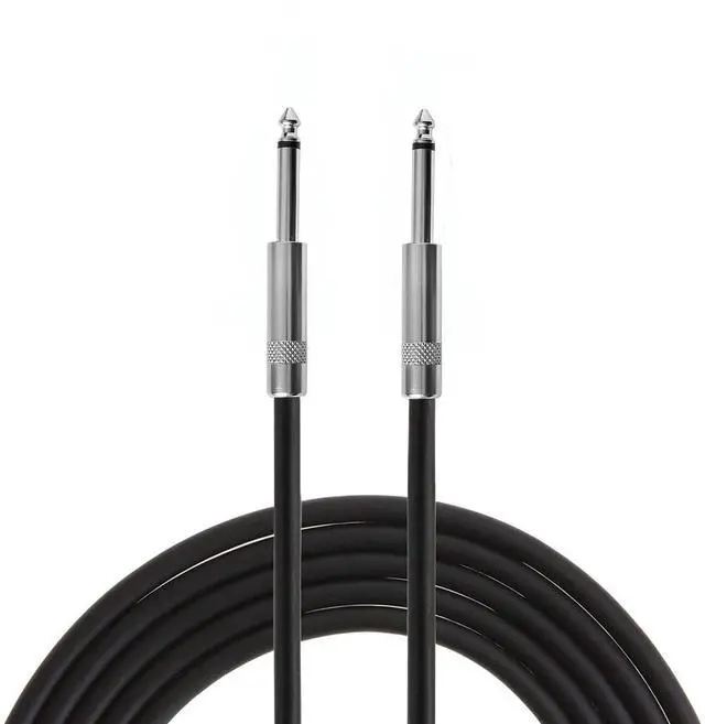 Alt view image 7 of 7 - 2 Pack 15ft 1/4 Inch to 1/4 Inch Male Speaker Cable, 15 feet 6.35mm Stereo Audio Connection Cord, 12 Gauge AWG Wire