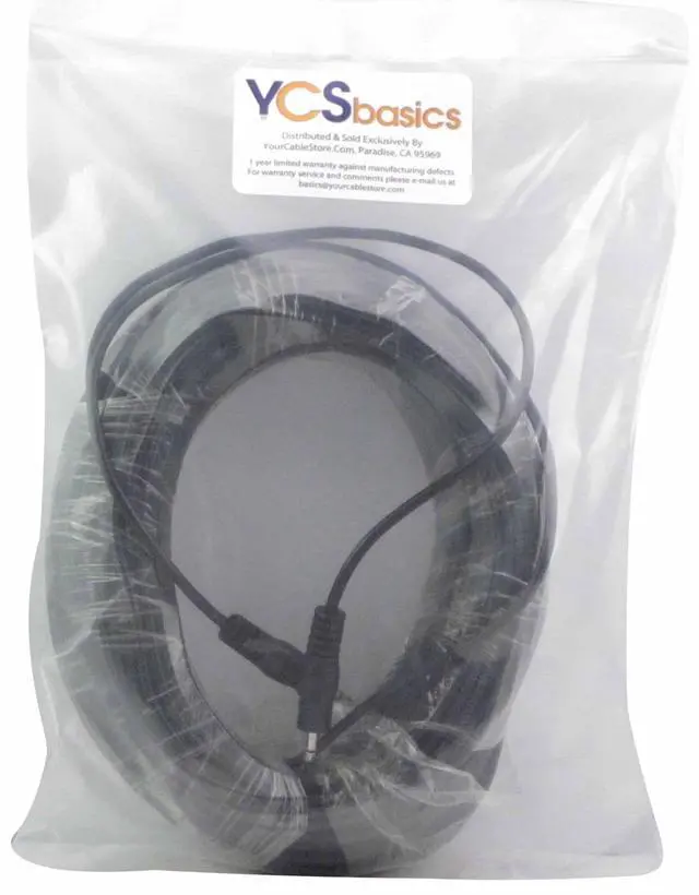Alt view image 2 of 2 - 100 Foot 3.5mm Male to Male Stereo Audio Cable Headphone/Phone / MP3 Cable- for Your Car AUX Port, Smartphone, Tablet