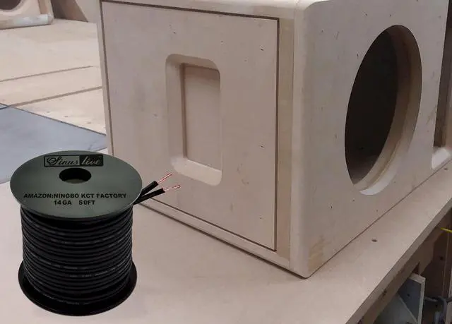 Alt view image 2 of 3 - 14AWG Gauge Speaker Cable Speaker Wire Black 50FT 100FT (50FT), Elastic PVC, Great Use for Car Speakers Stereos, Home Theater Speakers, Surround Sound, Radio