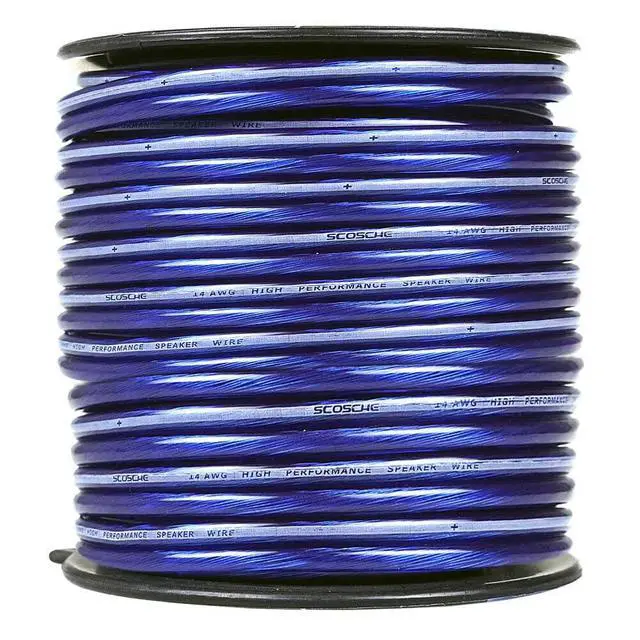 Alt view image 4 of 5 - KS18100CS 18 Gauge CCA Car Stereo Speaker Wire - 18 AWG Audio Cable for Automotive Sound Systems - Copper Clad Aluminium 100 Foot Spool