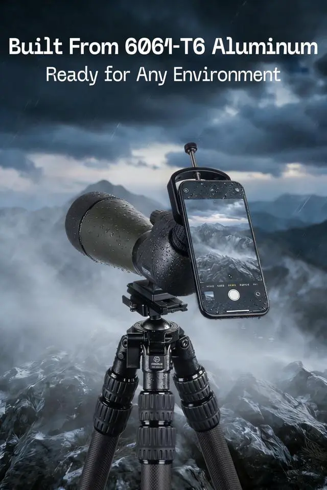Alt view image 3 of 7 - Magsafe Digiscoping Adapter,Fits Telescope or Spotting Scope 2.16" Eyepiece Max, Fits Almost All Smartphones on the Market Record Nature and The World