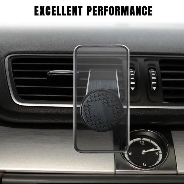 Alt view image 3 of 7 - Magnetic Phone Holder, Strong Magnetic Phone Mount for Car, 360 Adjustable Magnetic Car Phone Holder Mount, Universal Car Vent Cellphone Holder Fit for All Smartphones (Black)