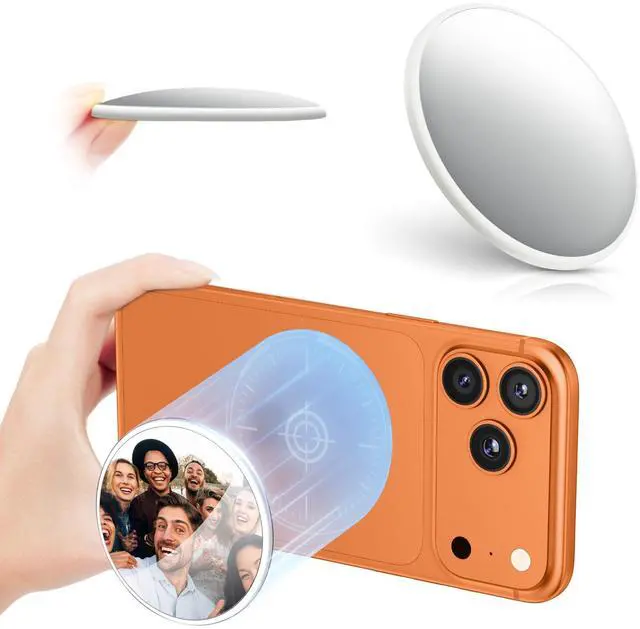 Main image of 2.2" Magnetic Selfie Mirror for Back Camera,Slim Phone Convex Mirror for Magsafe Compatible with iPhone 17 16 15 14 13 Pro Max Plus,Mag-Safe Case & All Phone for Wide Angle Selfies &Vlogging&Streaming