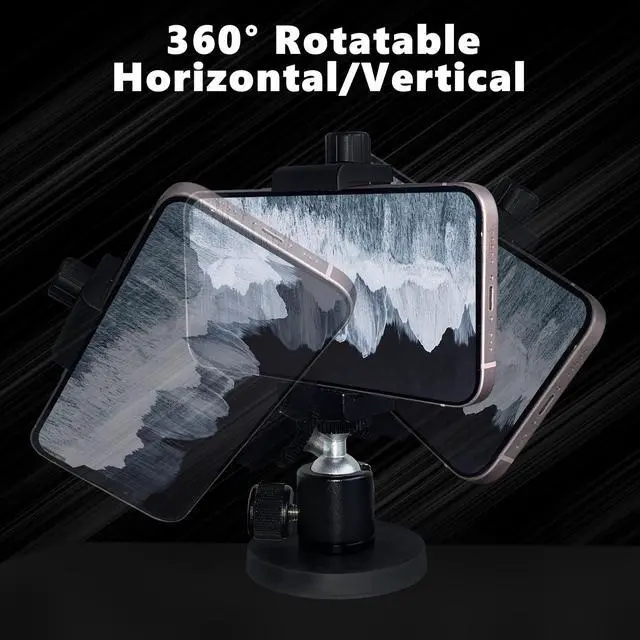 Alt view image 4 of 7 - Gym Magnetic Phone Mount Holder, Heavy Duty Magnet Base Cell Phone Clamp, Attracts to Ferrous Metal Surface, Designed for Gym, Motorcycles Tank, Tractor, Toolbox, Mechanics, Truck, Forklift