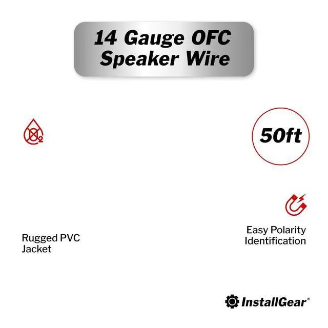 Alt view image 3 of 6 - 14 Gauge Tinned OFC Heavy Duty Boat Marine Speaker Wire, 50 feet | White Speaker Cable | OFC Speaker Wire 14 Gauge | Marine Wire 14 Gauge Wire for Outdoor, Automotive, and Marine