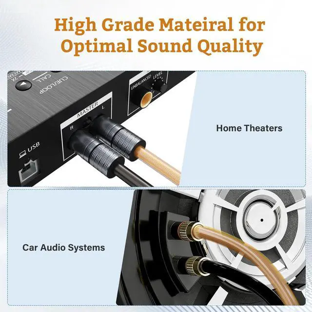 Alt view image 5 of 6 - 14 Gauge AWG Speaker Wire Spool Kit 100 FT, 2 Conductor CCA Low Voltage Electrical Hookup Parallel Zip Cable Bulk, Flexible Easy to Peel for DC Automotive Car Audio Stereo Home Theater LED+ Stripper