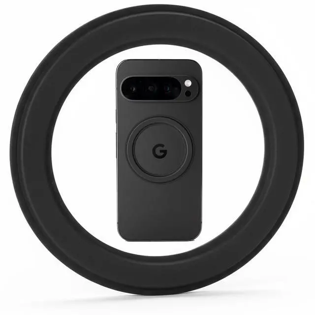 Main image of 2X Stronger for MagSafe Sticker, Magnetic Phone Mount, Magnets for Back of Phone, Sticky Base for PopSocket Kindle, Compatible with Most Case & All Phones (2, Black)