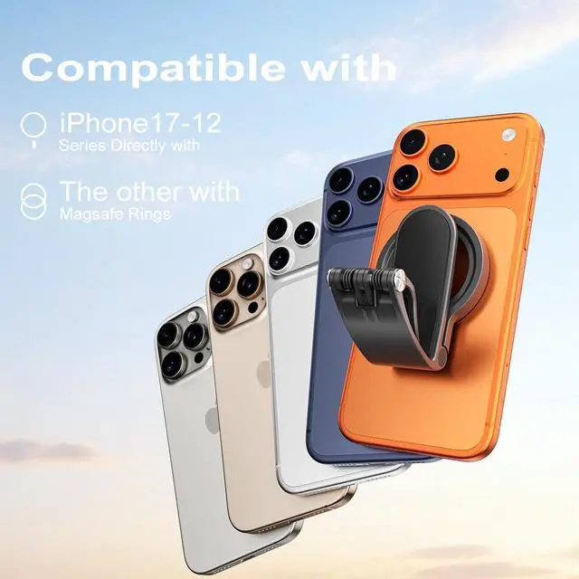 Alt view image 6 of 7 - Simple is Beauty Magnetic Phone Holder for Car,Strong Non-Slip Car Phone Mount, Hands-Free Navigation for Car,Phone Holder for Car/Desk, Compatible with iPhone/Samsung and All Smartphones