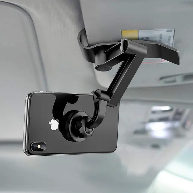 Alt view image 4 of 7 - Universal Visor Magnetic Car Mount Holder, for Cell Phones with Fast Swift-Snap TM Technology, Magnetic Cell Phone Mount (Visor Mount)