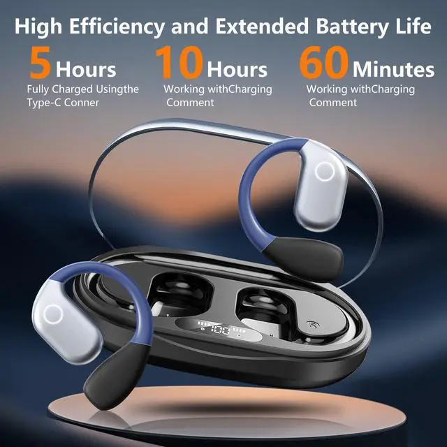 Alt view image 3 of 7 - AI Translation Earbuds,144 Language Real Time Translator Ear-Buds with APP Compatible with iPhone & Android,Wireless Headphones Translating Device for Travel and Learning - Black