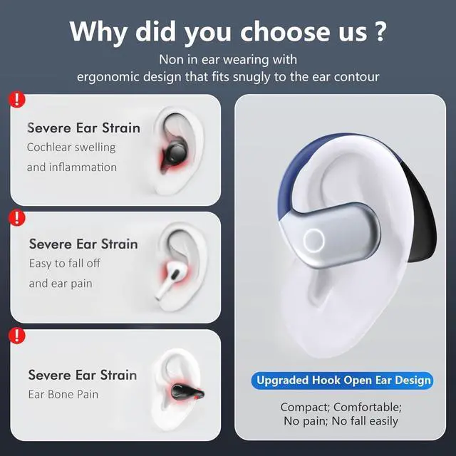 Alt view image 7 of 7 - AI Translation Earbuds,144 Language Real Time Translator Ear-Buds with APP Compatible with iPhone & Android,Wireless Headphones Translating Device for Travel and Learning - Black