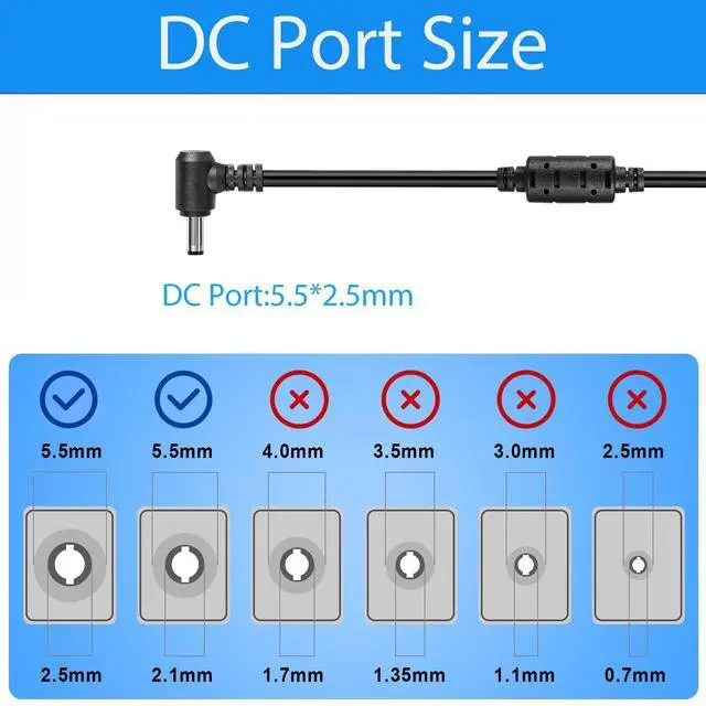 Alt view image 3 of 6 - 36V 4A 144W Power Supply, 100-240V AC to DC Adapter 36 Volt 4Amp, 5.5mm x 2.5mm DC Output Jack 36V AC Power Supply for 5050 3528 LED Strip Light LED Driver CCTV Security System