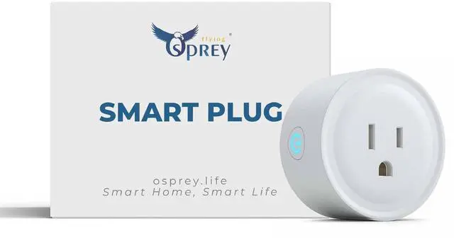 Alt view image 7 of 7 - Osprey Smart Plug, Wi-Fi Outlet Socket, Compatible with Alexa and Google Home, Automate APP, Timer Function, Voltage Measurement Function, 2.4GHz Wi-Fi Only, No Hub Required, 16A (2 pcs)