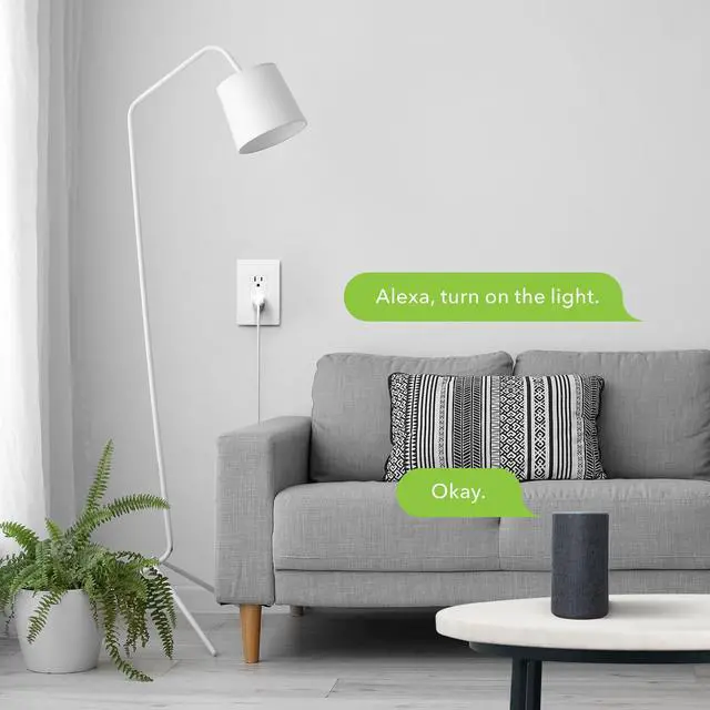Alt view image 4 of 7 - Smart WiFi in-Wall Outlet Switch 2 Individually Outlets Works with Timer Function Compatible with Alexa and Google Assistant BN-LINK