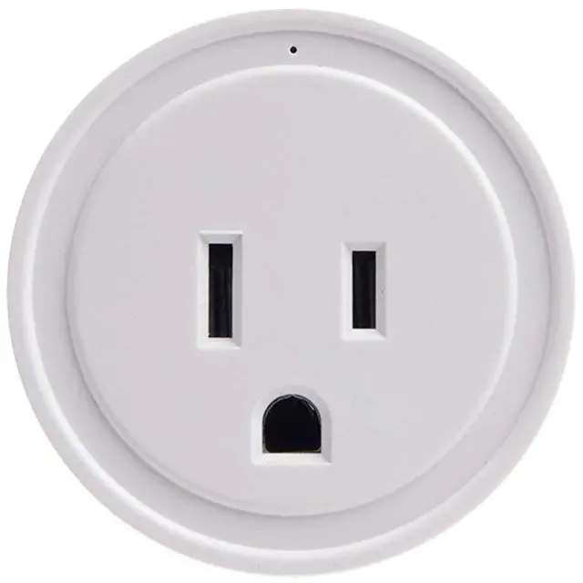 Alt view image 2 of 7 - Energizer Connect Smart WiFi Plug, Mobile Connect App Enabled, Voice Controlled, Alexa, Echo, Siri, Hey Google Enabled, No Hub Required, Mini Outlet 15-Watt, 2.4GHz, ETL & FCC Certified