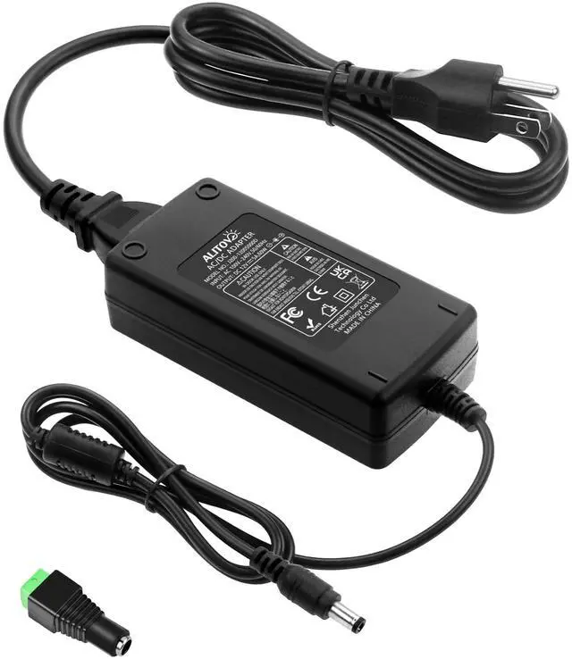 Main image of DC 12V 5A Power Supply Adapter Converter Transformer 60W AC 100-240V Input with 5.5x2.5mm DC Output Jack for 5050 3528 LED Strip Module Light