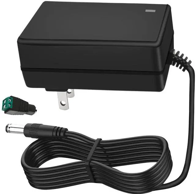 Main image of 12V 3A Wall Power Supply AC Adapter 100-240V AC/DC Converter 12 Volt 1000mA 1500mA 2000mA 2500mA 3000mA Transformers Power Supply with 5.5x2.5mm/2.1mm Plug for LED Strip Light Camera Router