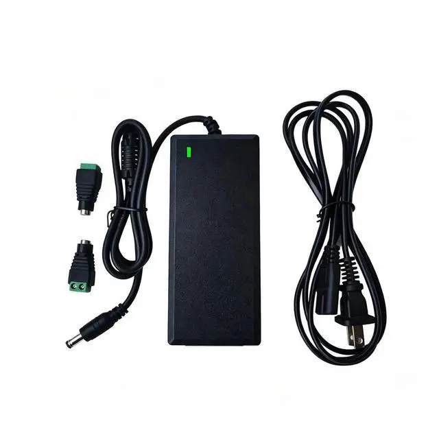 Alt view image 2 of 3 - 12V Power Supply 10A 120W AC Adapter - 100-240V to DC 12V 10Amp Converter with 5.5x2.5mm Plug for LED Strip Light, CCTV Camera, 3D Printer, LCD Monitor & More