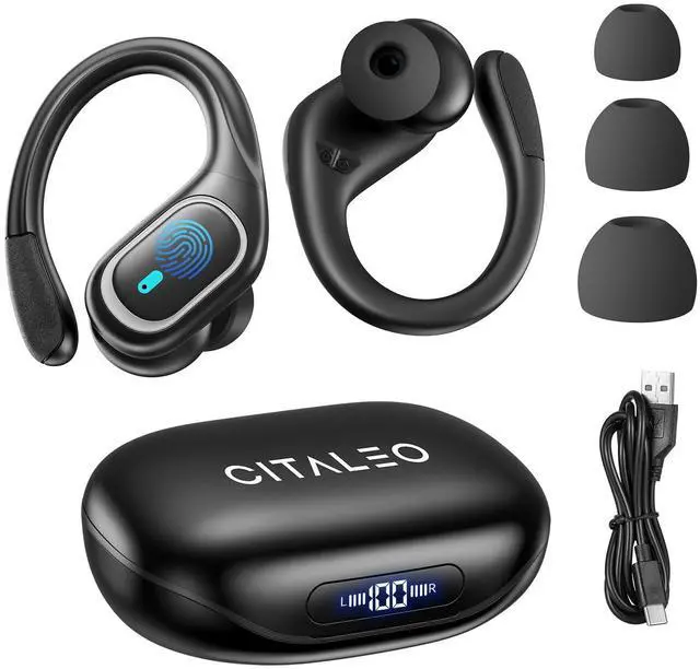 Main image of Translation Earbuds-70H Playing Time,164 Language Ai Translation Earbuds Real Time,Bluetooth 5.4 Translator Device Noise Cancelling,ranslation Headphones for Travel & Business & Study,Black