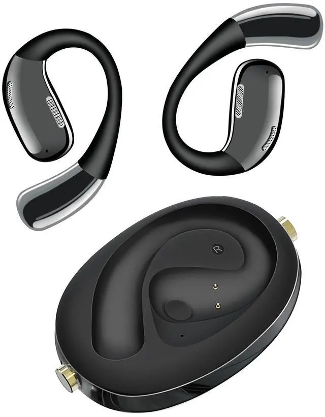 Main image of AI Language Translator Earbuds, Translation Earbuds Real Time, 3-in-1 Earbud Translator 144 Languages & Accents, Translation Headphones Fit iOS & Android for Travel Business Learning (A60 Black)