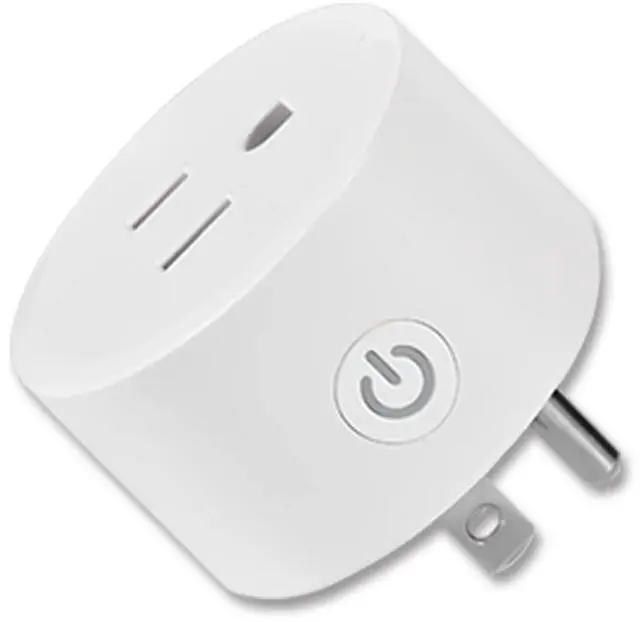 Main image of Mini WiFi Smart Plug Outlet Voice Remtoe Control with Alexa Works with Google Assistant IFTTT, Tuya Smart APP Timer ,No Hub Required