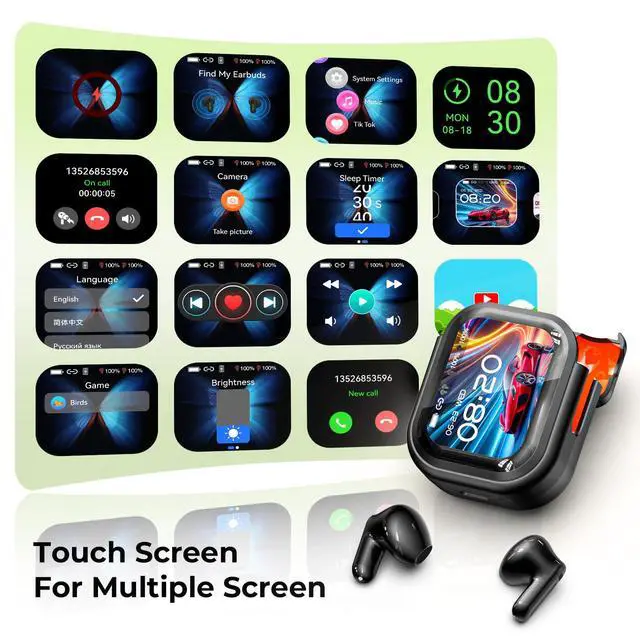 Alt view image 5 of 7 - NE20 AI Translation Earbuds Real Time 135 Languages Translator Ear Buds Audifonos Traductores Inglés Español Wireless Earphones Bluetooth 6.0 Headphones for Travel Business Meeting Learning