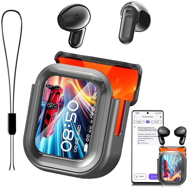 Main image of NE20 AI Translation Earbuds Real Time 135 Languages Translator Ear Buds Audifonos Traductores Inglés Español Wireless Earphones Bluetooth 6.0 Headphones for Travel Business Meeting Learning